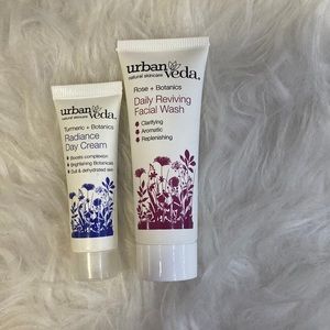 Urban veda face wash and day cream